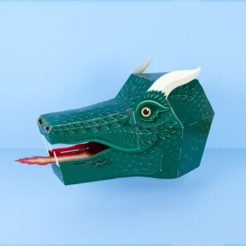 Make Your Own Fire Breathing Dragon Mask, 6 of 6