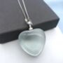 See Through Glass And Silver Locket Necklace, thumbnail 8 of 12