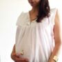 Pregnancy Bola Chime Necklace Gold 18 K, thumbnail 3 of 6