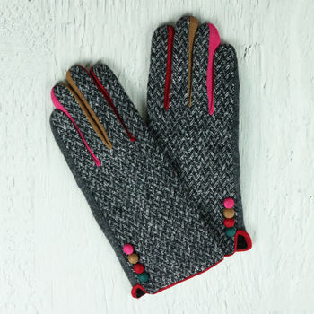 Herringbone Gloves, 4 of 9