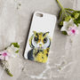 Inky Owl Phone Case, thumbnail 1 of 5