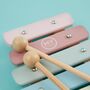 Personalised Pastel Xylophone Wooden Toy 18m+, thumbnail 4 of 5