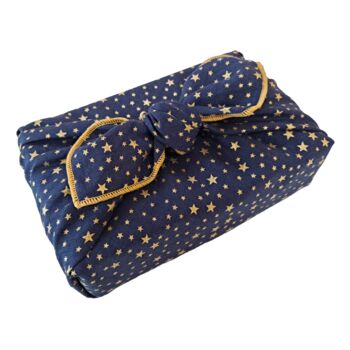Christmas Reusable Fabric Furoshiki Gift Wrap, 2 of 10
