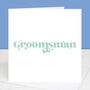 Wedding Card For Groomsmen, thumbnail 5 of 6