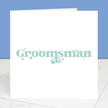 Wedding Card For Groomsmen, 5 of 6
