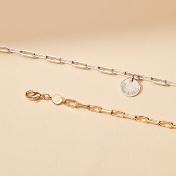 Personalised Dainty Love Links Bracelet, 5 of 6