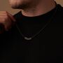 18k Gold Personalised Charm Necklace On Cuban Chain, thumbnail 10 of 12