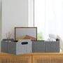 Pack Of Two Storage Box Waterproof With Handles, thumbnail 2 of 8