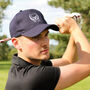 Personalised Golf Wreath Mens Cap Hat Gift For Him, thumbnail 1 of 7