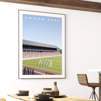 Blackburn Rovers Ewood Park Riverside Stand Poster, 4 of 8