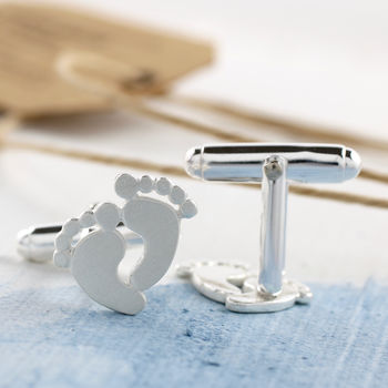 Personalised New Dad Cufflinks. New Dad Gift, 3 of 10