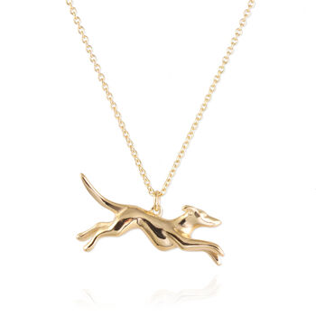 Personalised Greyhound Necklace, 4 of 8
