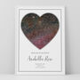 Welcome To The World Personalised Star Map Print New Baby Gift, thumbnail 2 of 12
