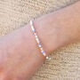 Blossom Multicoloured Seed Bead Friendship Bracelet, thumbnail 2 of 4