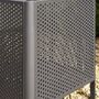 Urban Mesh Square Fire Pit, thumbnail 3 of 6