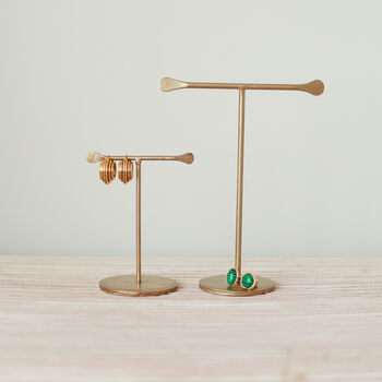 Forged Gold Small Jewellery Stand, 2 of 4