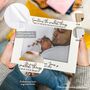 Personalised New Baby Photo Frame Mother's Day Gift, thumbnail 4 of 11