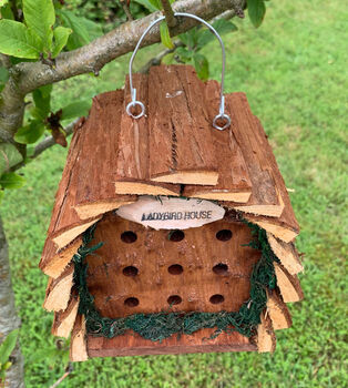 Busy Bee Hotel And Lucky Ladybird House Set, 7 of 8