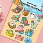 Summer Sticker Sheet | Cute Stickers, thumbnail 5 of 5