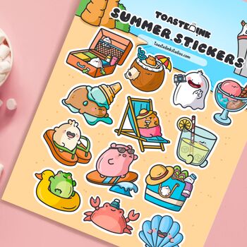 Summer Sticker Sheet | Cute Stickers, 5 of 5