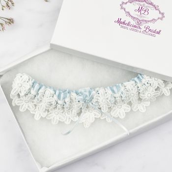 'Hazel' Vintage Inspired Bridal Garter, 2 of 7