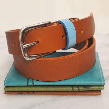 Men's Leather Belt, 2 of 7