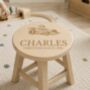 Personalised Racing Car Childs Stool, thumbnail 3 of 5
