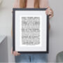Personalised Favourite Song Print, thumbnail 6 of 12
