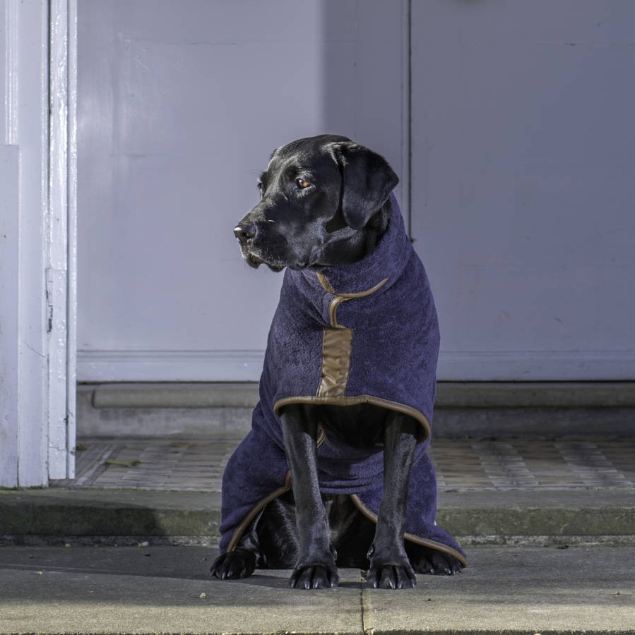 dog drying coat the country collection by the ruff and tumble dog