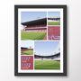 West Ham Views Of Upton Park And London Stadium Poster, thumbnail 7 of 7