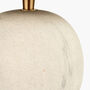 Coastal Sandstone Table Lamp With Cream Shade, thumbnail 7 of 8