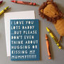 Funny I Love You Lots Daddy… Father's Day Card From Kids, thumbnail 4 of 5