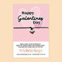 Happy Galentines Day Wish Bracelet – Friendship Heart Jewellery Gift, thumbnail 1 of 3