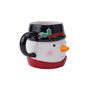 Christmas Snowman Snack Mug With Gift Box, thumbnail 4 of 7