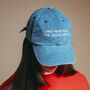 Personalised Only Here For Slogan Cap, thumbnail 4 of 9