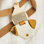Personalised School Bag Tag With Photo Dog, thumbnail 2 of 4