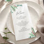 Festive Christmas Dinner Menu Cards, thumbnail 1 of 2