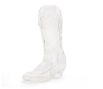 Glass Cowboy Boot Vase By Seletti, 3 of 3