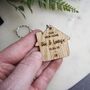 Personalised New Home Keyring Keepsake – Custom “Home Sweet Home” And First Home Designs, thumbnail 4 of 5