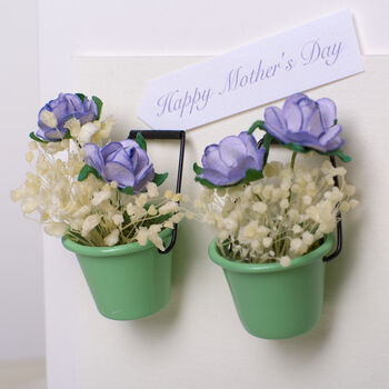 Buckets Of Love For My Mum Personalised Card, 9 of 11