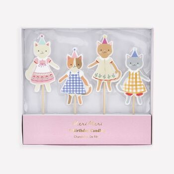 Kitten Club Party Cake Candles X Four, 3 of 3
