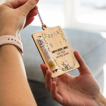 Personalised Easter Gift Money Holder For Kids, 3 of 5