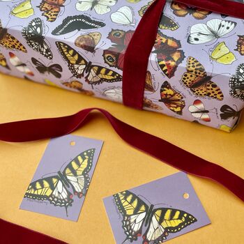 Butterflies Of Britain Wrapping Paper Set, 5 of 5