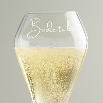 Personalised Bride To Be Glass, 6 of 8