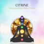 Solar Plexus Charm Necklace In Sterling Silver Citrine, thumbnail 2 of 4
