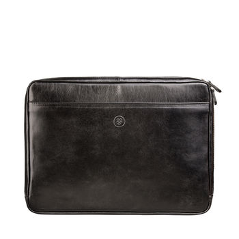 Luxury Italian Leather Laptop Case For Macbook, 2 of 12