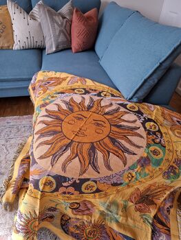 Sunshine Furniture Throw And Blanket, 9 of 9