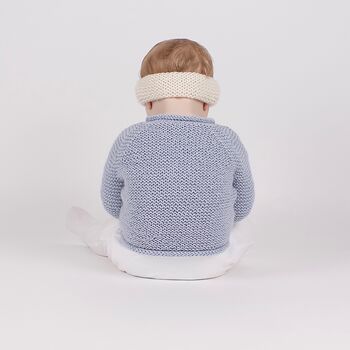 Blossom Jumper Baby Easy Knitting Kit, 6 of 10