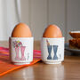 Personalised New Home Ceramic Egg Cups, thumbnail 1 of 2