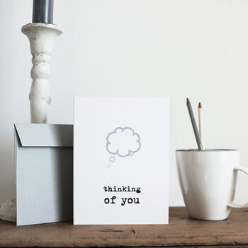 'Thinking Of You' Petite Card, 2 of 3